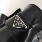 Prada Classic Triangle Logo Loafers - Image 6