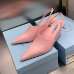 Prada's Early Spring Runway New High-Heel Pointed-Toe Backless Women's Shoes - Image 3