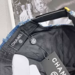 Chanel Vintage-Inspired Embroidered Baseball Cap - Image 7