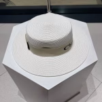【Dior】2022 New Style Woven Straw Sun Hat (Bucket Hat)