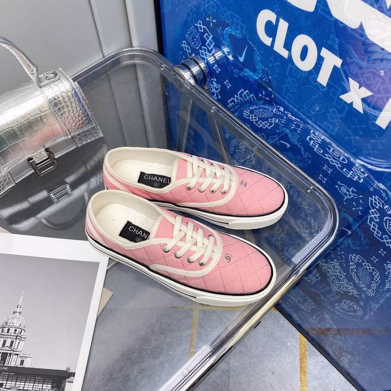 4 Chanel 2022 Four-Season New Modern Canvas Shoes - Image 1