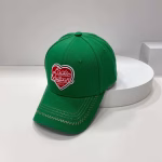 LV New Baseball Cap with Embroidered Letter Patches - Image 8