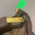 Prada New-Style Gold Thread Embroidered Baseball Cap - Image 5