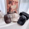 LV Counter New Embossed Monogram Leather Baseball Cap - Image 2