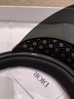 Dior 3D Rattan Woven Visor Hat - Image 5