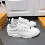 TOD'S New Collection Men's Leather Lace-Up Casual Sneakers - Image 2