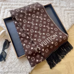 Louis Vuitton 2024 New Wool and Silk Blend Scarf