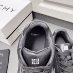 Givenchy Wing Series Low-Top Casual Athletic Sneakers (Black and White Colors) - Image 7