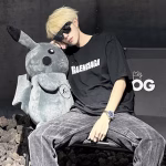 LV Louis Vuitton Monogram Noir Square Sunglasses with Thick Temples (Replica Version) - Image 9