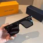LV Louis Vuitton New Metal Single-Bridge Aviator Sunglasses - Image 3