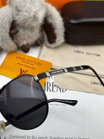 2025 New LV Louis Vuitton Aviator-Frame Sunglasses - Image 8