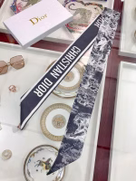 New Version Original-Standard Dior "Forest Beasts" Silk MITZAH Scarf - Image 6