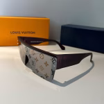 LV Louis Vuitton "Big Shot Aura" Sunglasses - Image 4
