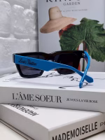 LV Louis Vuitton 2025 New Black-Green Color-Block Square Sunglasses - Image 7