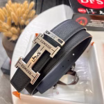 Hermès H Buckle Letter Men's Belt