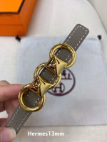 Hermès Calfskin Women's Reversible Belt - Image 3