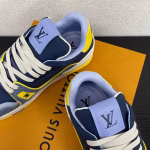 LV Louis Vuitton Trainer Basketball-Inspired Sneakers - Image 4