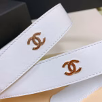 Chanel Double C Buckle Women's Belt - Image 2