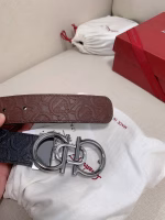 Ferragamo 3.5cm High-end Custom-made Men's Belt - Image 5