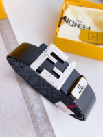 FENDI Classic Double-sided Top Grain Cowhide Belt - Image 3