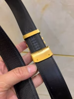 Ferragamo Deer Leather Men's Belt - Image 9