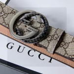Gucci Classic Printed Pin-Buckle Belt - Image 10