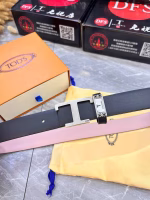 Goddess Tod's Belt with Distressed Brass Hardware - Image 6