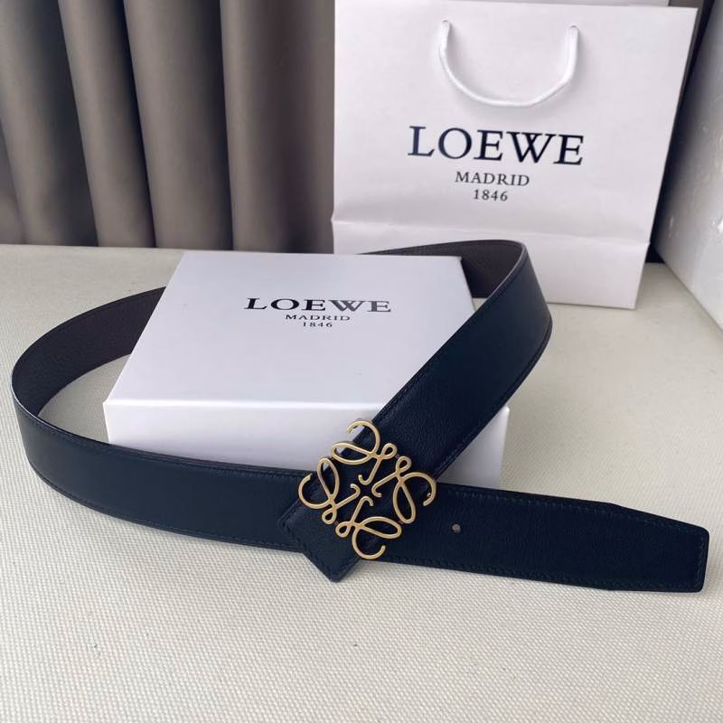 4 Loewe Anagram Belt, same style as exclusive counter models - Image 1