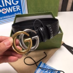 Internet Celebrity Hit Eyelet Buckle Gucci Belt - Image 8