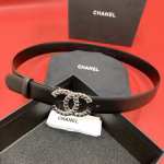 Chanel 24C Women's Double-Sided Cowhide Belt - Image 2