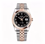 Rolex Datejust 116201 Roman Numeral Black Dial Replica