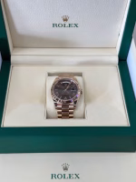 Day-Date 40mm 228235 Presidential Rose Gold Chocolate Dial - Image 8