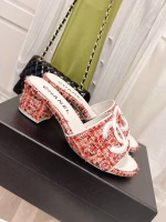 Chanel Counter Purchasing-Agent Level New Version Tweed Slippers - Image 5