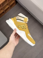Fendi High-Top Flow Men's Casual Sports Shoes - Image 5