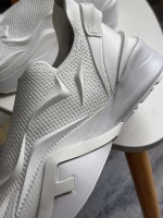 Fendi 2025 Spring/Summer Flow White Mesh Couple's Running Shoes - Image 4