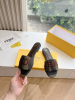 Fendi Runway Highlight Series Woven Slippers - Image 10