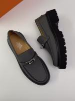 Hermès Kelly Buckle Men's Casual Shoes - Image 5
