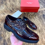 Salvatore Ferragamo casual high-end premium leather shoes - Image 5