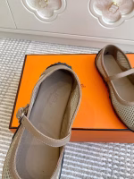 Hermès Kichu Collection Mary Jane Ballet Flats - Image 9