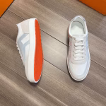 Hermès men's casual shoes with H totem canvas - Image 6