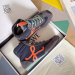 LOEWE 2025 Latest Runway High-Top Casual Sneakers - Image 8