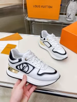 LV Louis Vuitton 2024 New Neo Run Away Women's Lace-Up Sneakers - Image 3