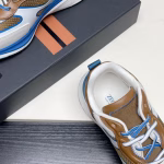 ZEGNA Regenerated Nylon & Leather Panelled High-Performance Running Sneakers - Image 3