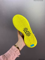 Company-grade Nike Kyrie 7 Pre Heat - Irving 7th generation yellow-green split basketball shoes - Image 7