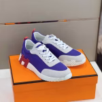 Hermès Dert Knit Calfskin Sneakers - Image 2