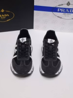 PRADA high-quality suede with fabric sports casual shoes - Image 2