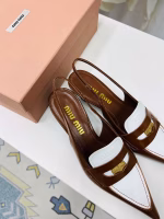 Miu Miu 2022 Spring-Summer Runway Penny Kitten Heels - Image 9