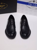 PRADA Trim-fit Business Leather Shoes - Image 2