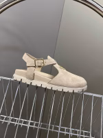 Prada Spring-Summer New Triangle Logo Retro Casual Shoes - Image 8