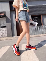 Valentino Lacerunner Women's Sports Shoes with Lace and Mesh Fabric - Image 8